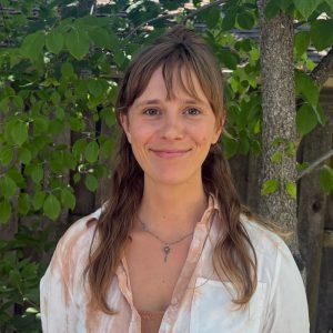 Grace Haenni, LMT providing therapeutic massage at Siskiyou Massage in Ashland, Oregon.